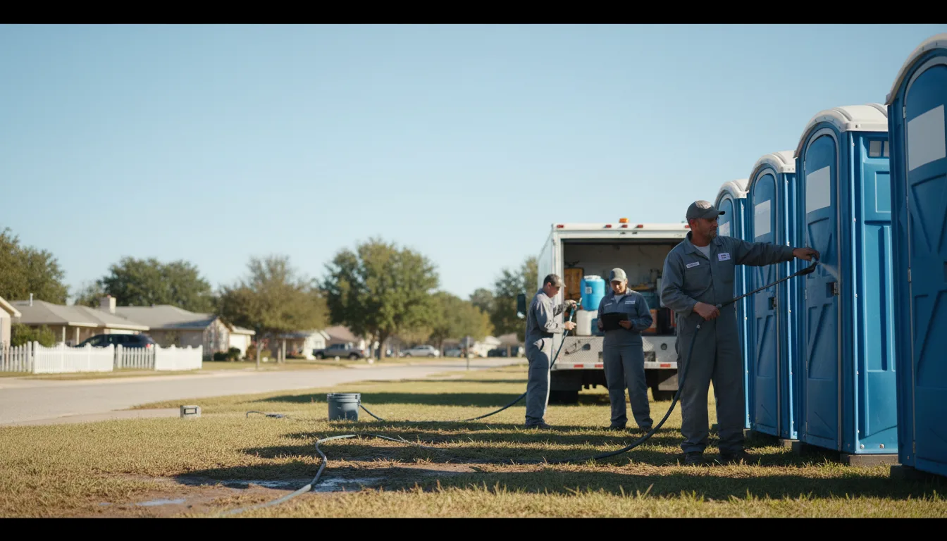 Long-Term Portable Toilet Rental in Centenary, SC near me